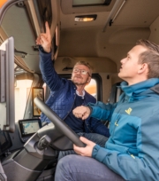 Afbeelding jobtrans in vrachtwagen